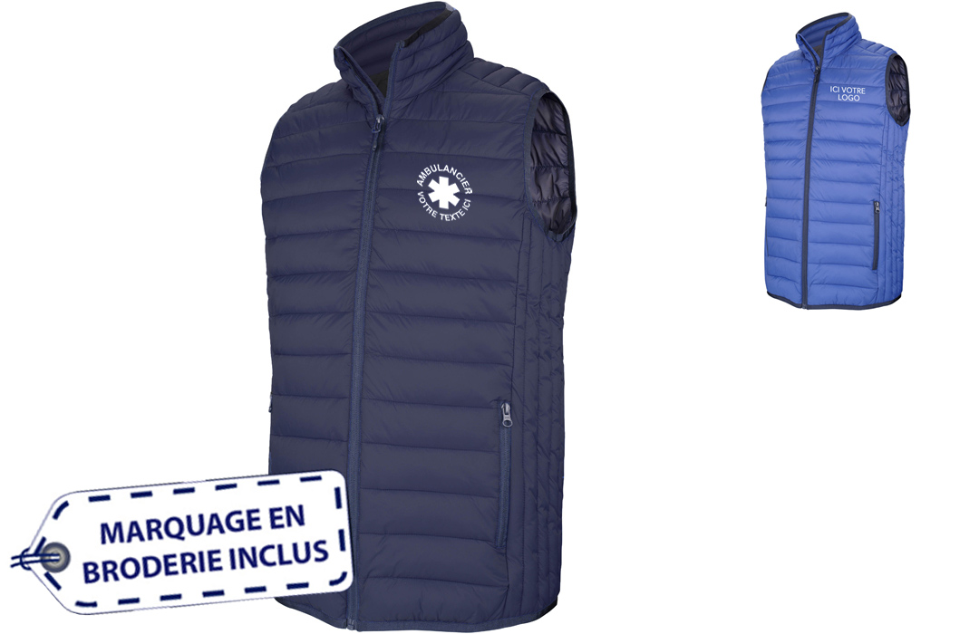 doudoune sans manche homme pas cher
