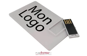 Clé USB personnalisée carte connectique amovible