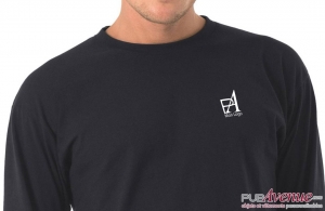 T-shirt homme flocage logo pour association