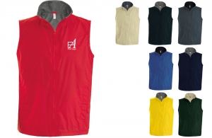 Bodywarmer personnalisé pour association 
