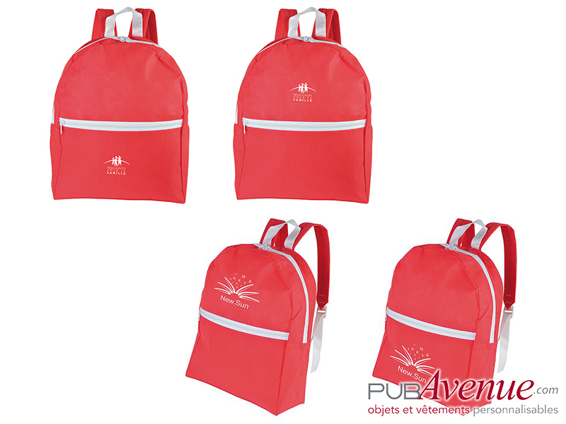 Sac à dos non-tissé en express personnalisé Sac à dos non-tissé en express personnalisé