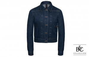 Veste en jean femme country publicitaire personnalisable pas chère 