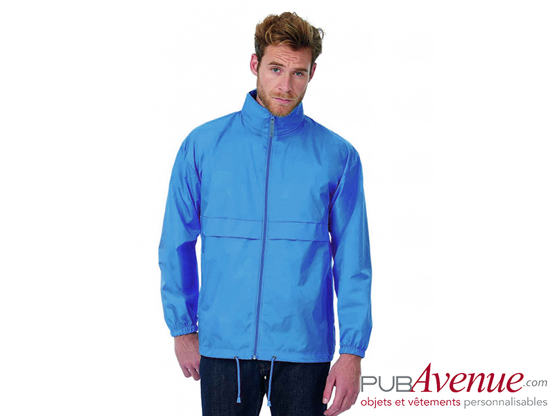 Veste coupe-vent personnalisée en express Veste coupe-vent personnalisée en express