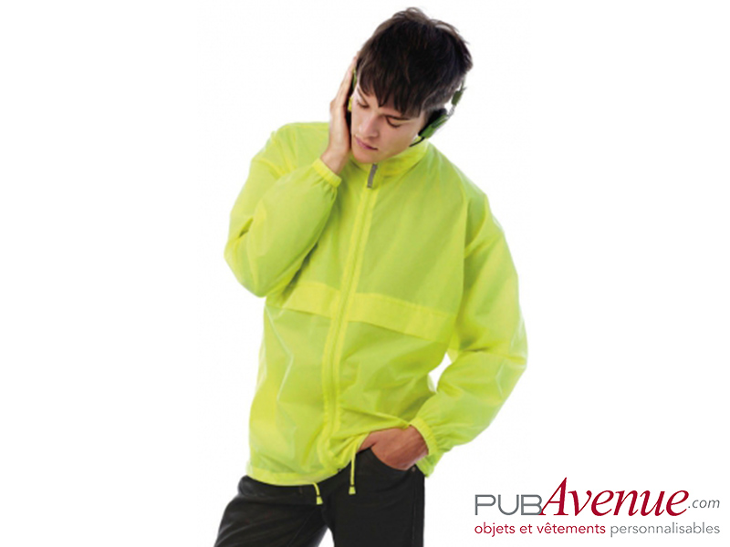 Veste coupe-vent en express personnalisable Veste coupe-vent en express personnalisable