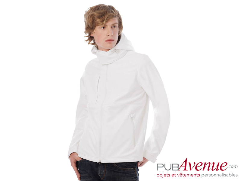Veste capuche Softshell homme personnalisable Veste capuche Softshell homme personnalisable