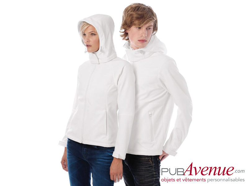 Veste capuche Softshell femme personnalisable Veste capuche Softshell femme personnalisable