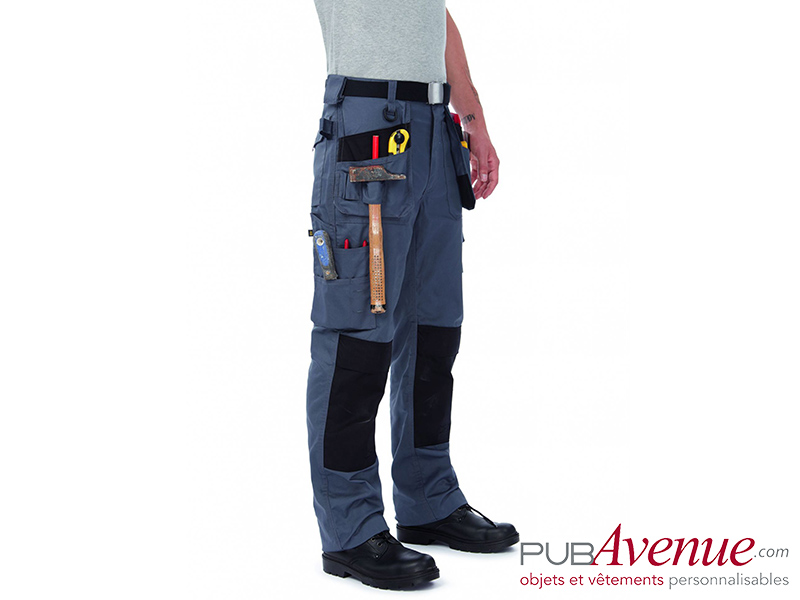 Pantalon professionnel multipoches personnalisé Pantalon professionnel multipoches personnalisé