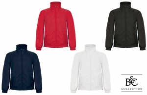 Coupe-vent avec doublure thermo-isolante