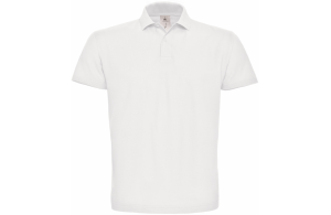 Polo personnalisé blanc livraison express