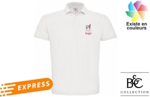 Polo blanc livraison express