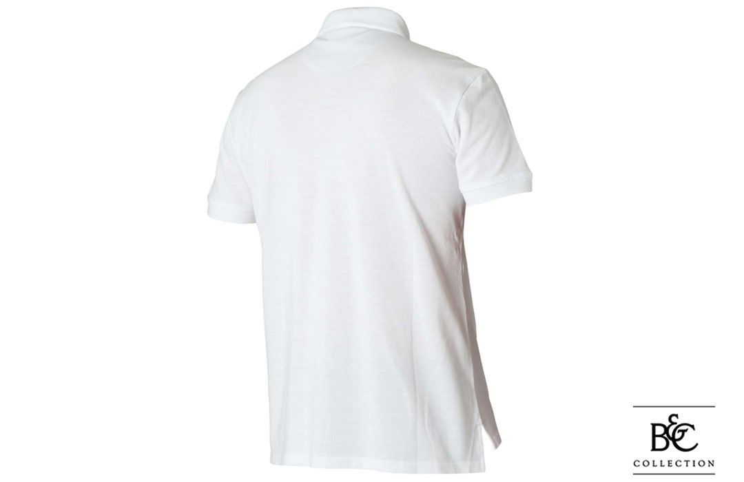 Polo personnalisé blanc livraison express
