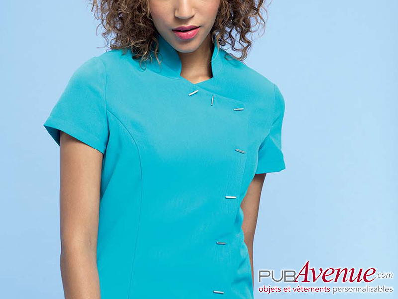 Tunique professionnelle personnalisée salon