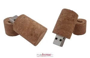 Clé USB bouchon de vin personnalisée en liège