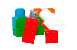 Clé USB personnalisée en forme de brique lego®