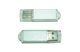 Clé USB personnalisée doming avec coque alu