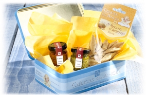 Coffret biscuits salés Menthe et Basilic