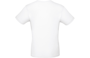 T-shirt B&C150 blanc livraison express