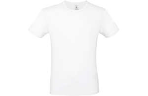 T-shirt B&C150 blanc livraison express