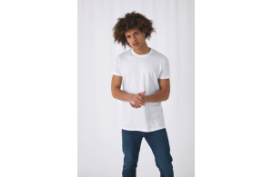 T-shirt publicitaire B&C150 blanc livraison express