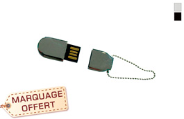 Clé USB publicitaire personnalisée en métal coloré brillant 