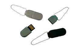 Clé USB personnalisée en métal coloré brillant