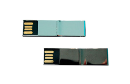 Clé USB personnalisée à pince documents en métal