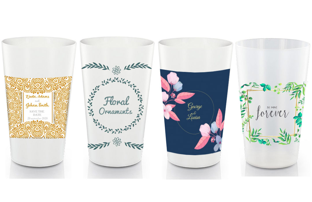 Gobelet mariage personnalisé - Ecocup Réutilisable