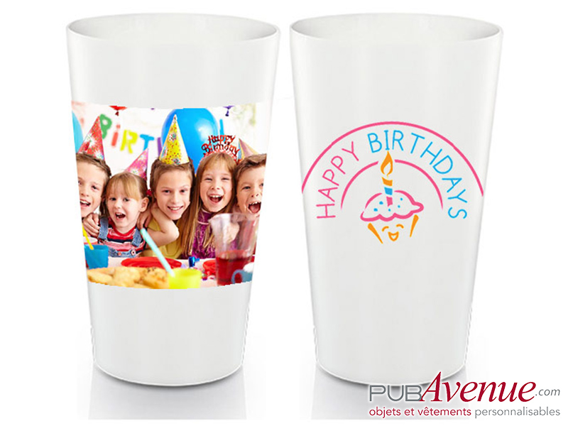 Gobelet d'anniversaire livraison express Gobelet d'anniversaire livraison express