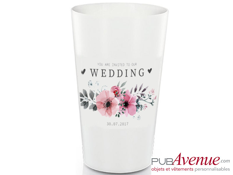 Gobelet de mariage livraison express Gobelet de mariage livraison express