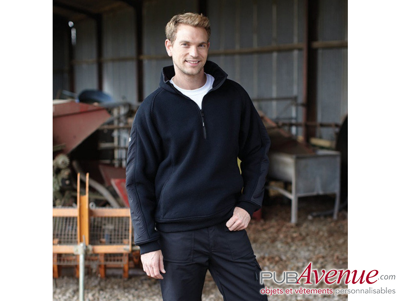 Pull polaire zippé professionnel publicitaire Pull polaire zippé professionnel publicitaire