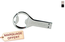 Clé USB publicitaire personnalisée originale avec décapsuleur 