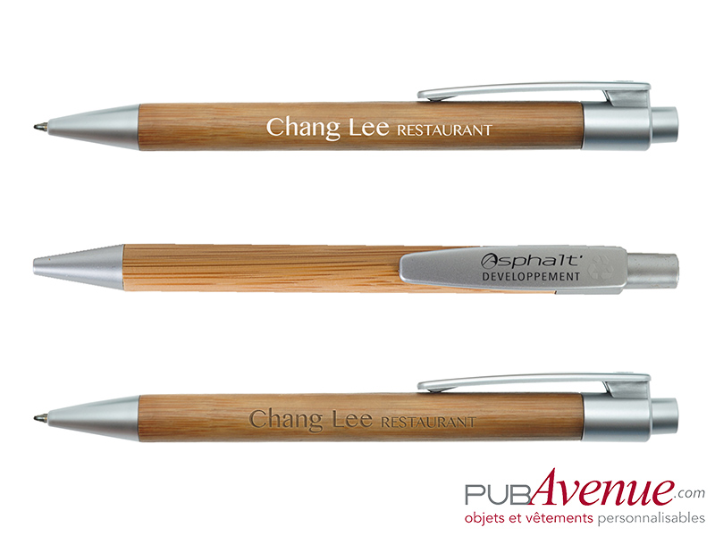 Stylo bois personnalisé en express Stylo bois personnalisé en express