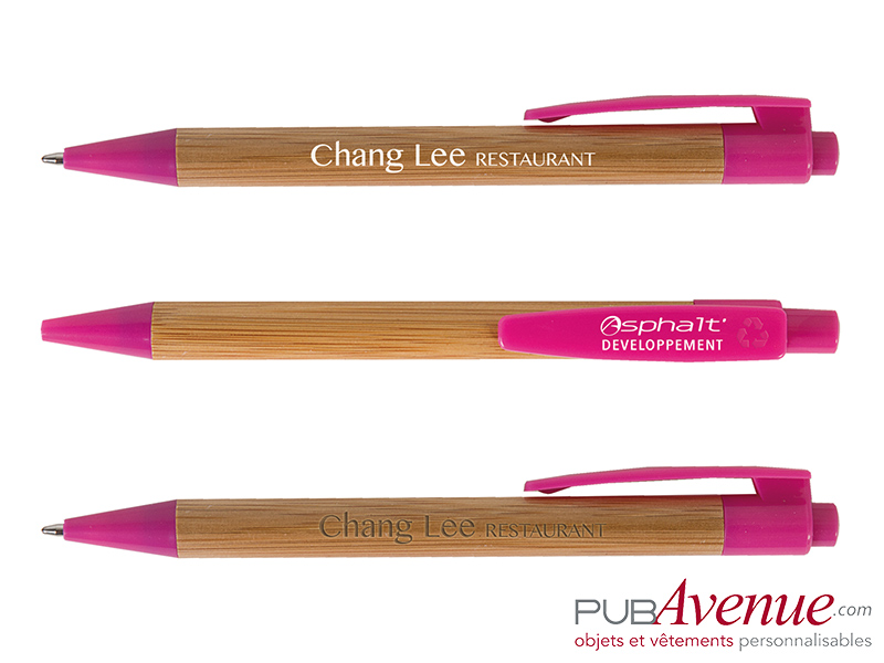 Stylo bois personnalisable en express Stylo bois personnalisable en express