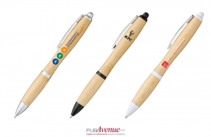 Stylo bille écologique en bois de bambou