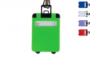 Etiquette bagage personnalisé marquage logo publicitaire à petit prix 