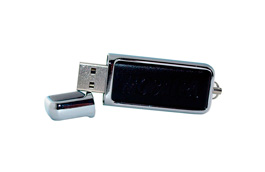 Clé USB personnalisée haut de gamme cuir et métal