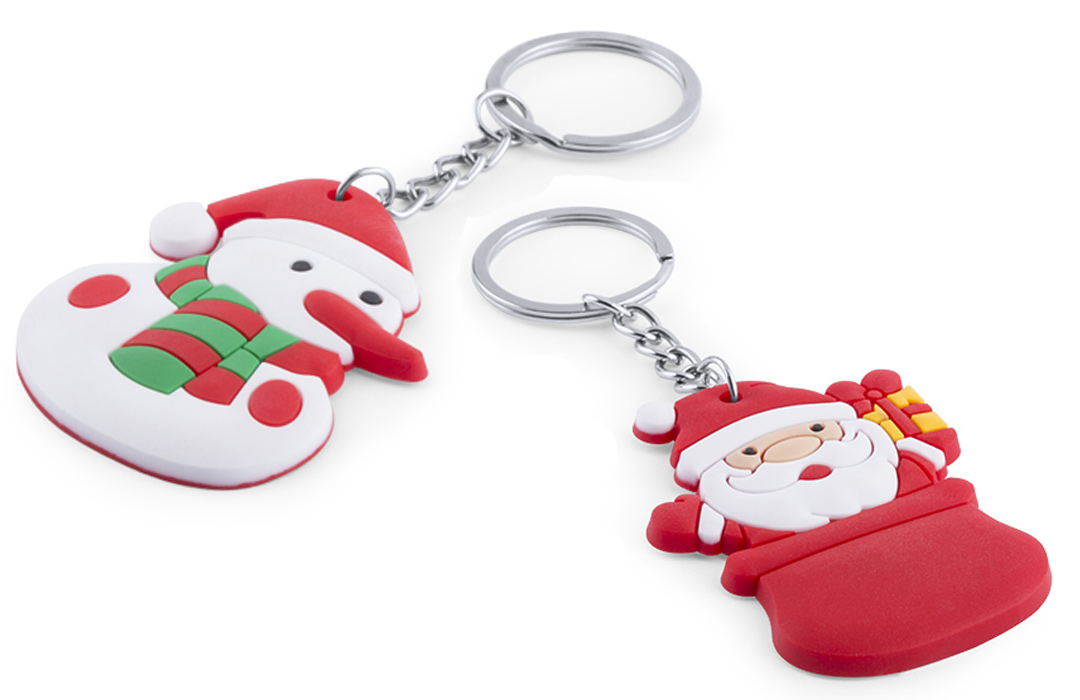 Porte clé de Noël prénom personnalisable