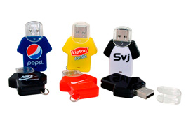 Clé USB personnalisée en forme de maillot de football