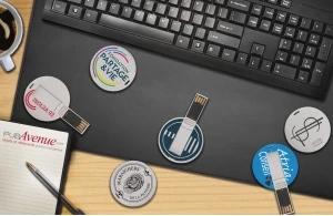 Clé USB personnalisée format carte jeton plat