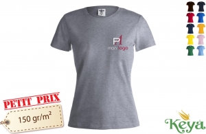 T-shirt personnalisé keya 150 pour femme