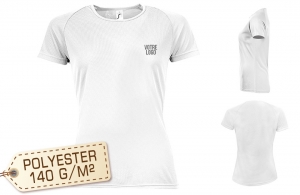T-shirts sports personnalisés pour femmes maillots publicitaires techniques respirant pas chers 