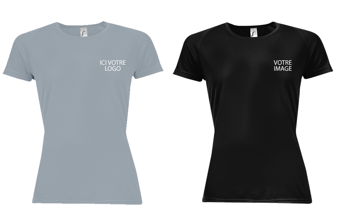 tee shirt de sport pour femme