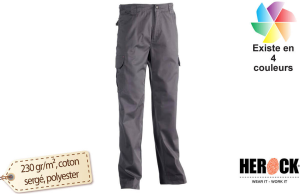 Pantalon de travail pour homme Herock