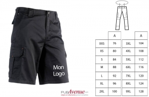 Bermudas professionnel multipoches Herock