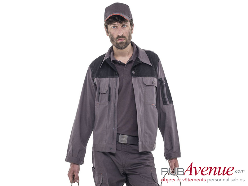 Veste travail personnalisable professionnelle Veste travail personnalisable professionnelle