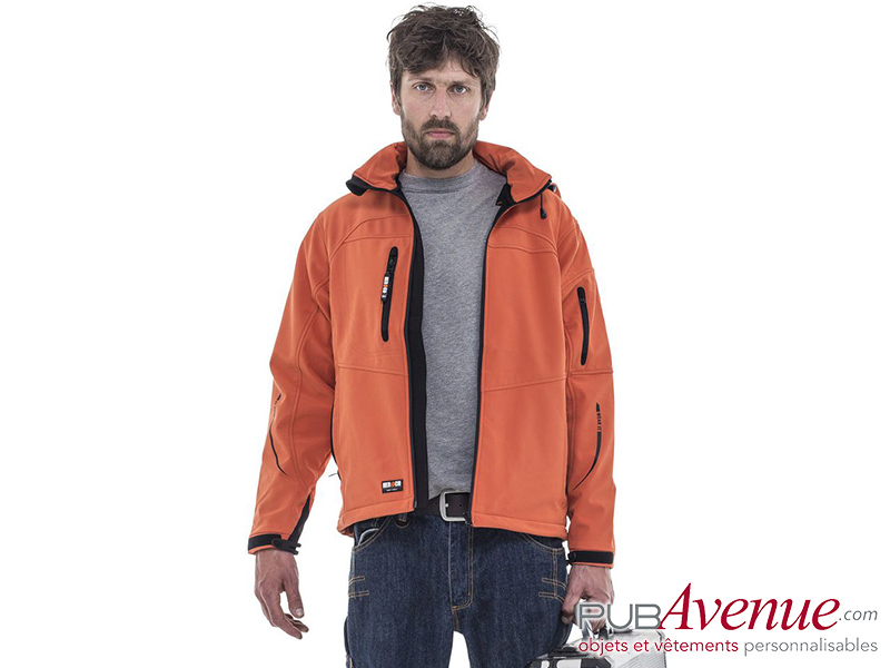 Veste softshell professionnelle personnalisable Veste softshell professionnelle personnalisable