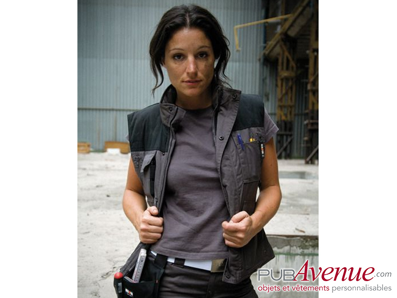 Bodywarmer travail publicitaire femme Bodywarmer travail publicitaire femme