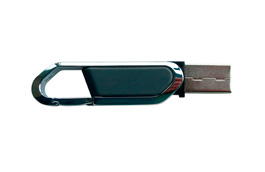 Clé USB personnalisée avec mousqueton