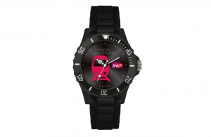 Montre personnalisée à bracelet gomme igloo