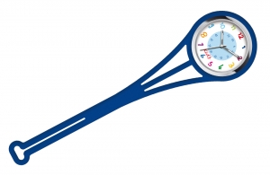 Montre infirmière personnalisée avec attache silicone